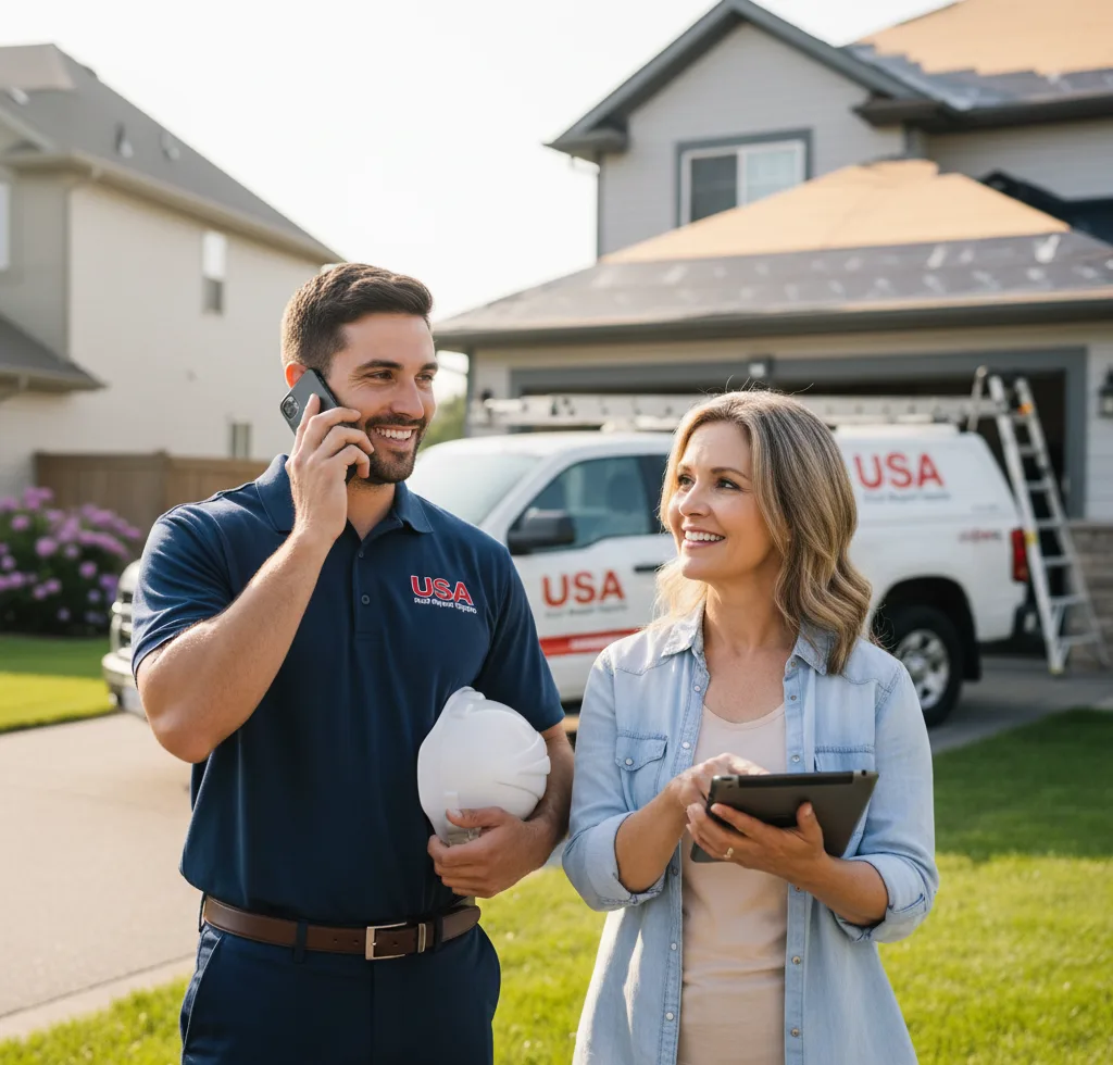 USA Roof Repair Experts customer support in Shamokin